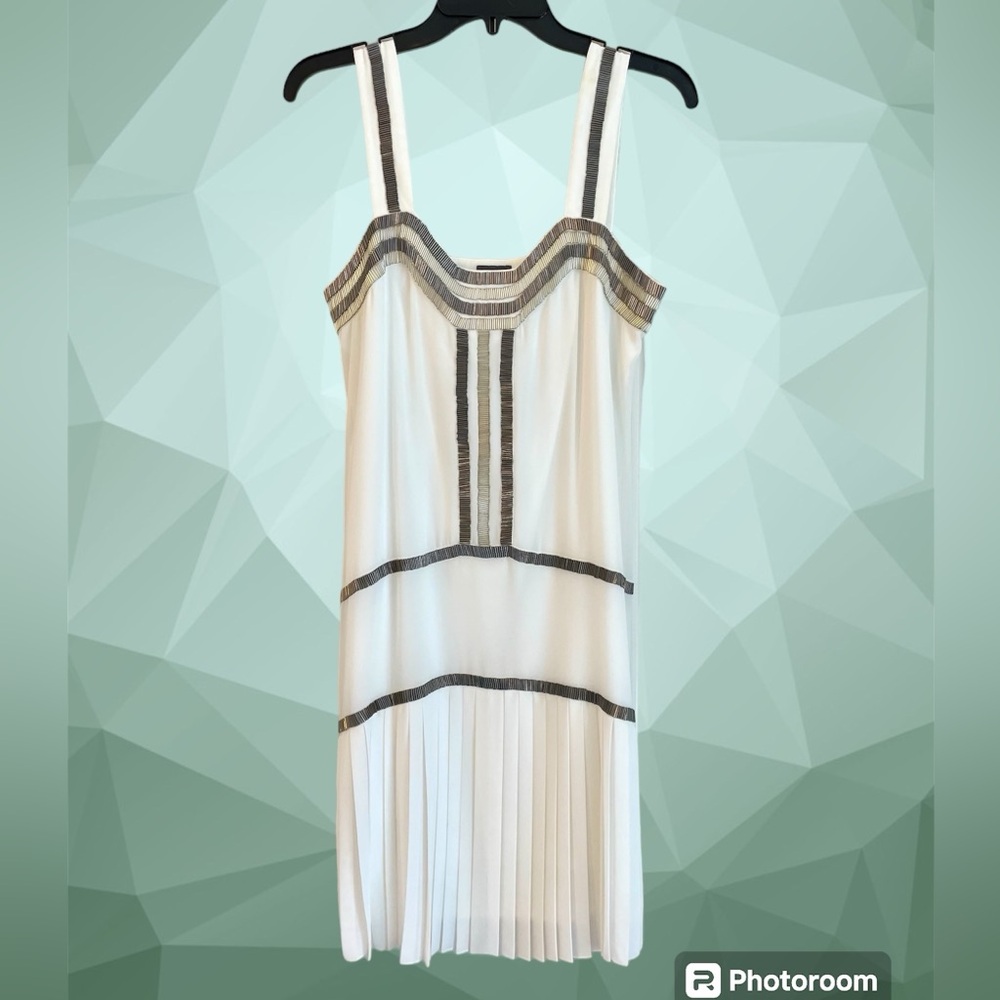 Vince Camuto | Pleated 20s Style Cocktail Dress